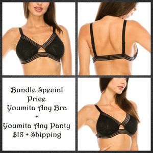Youmita Mesh Triangle Bralette